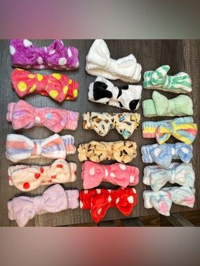 Plush Bow Headband